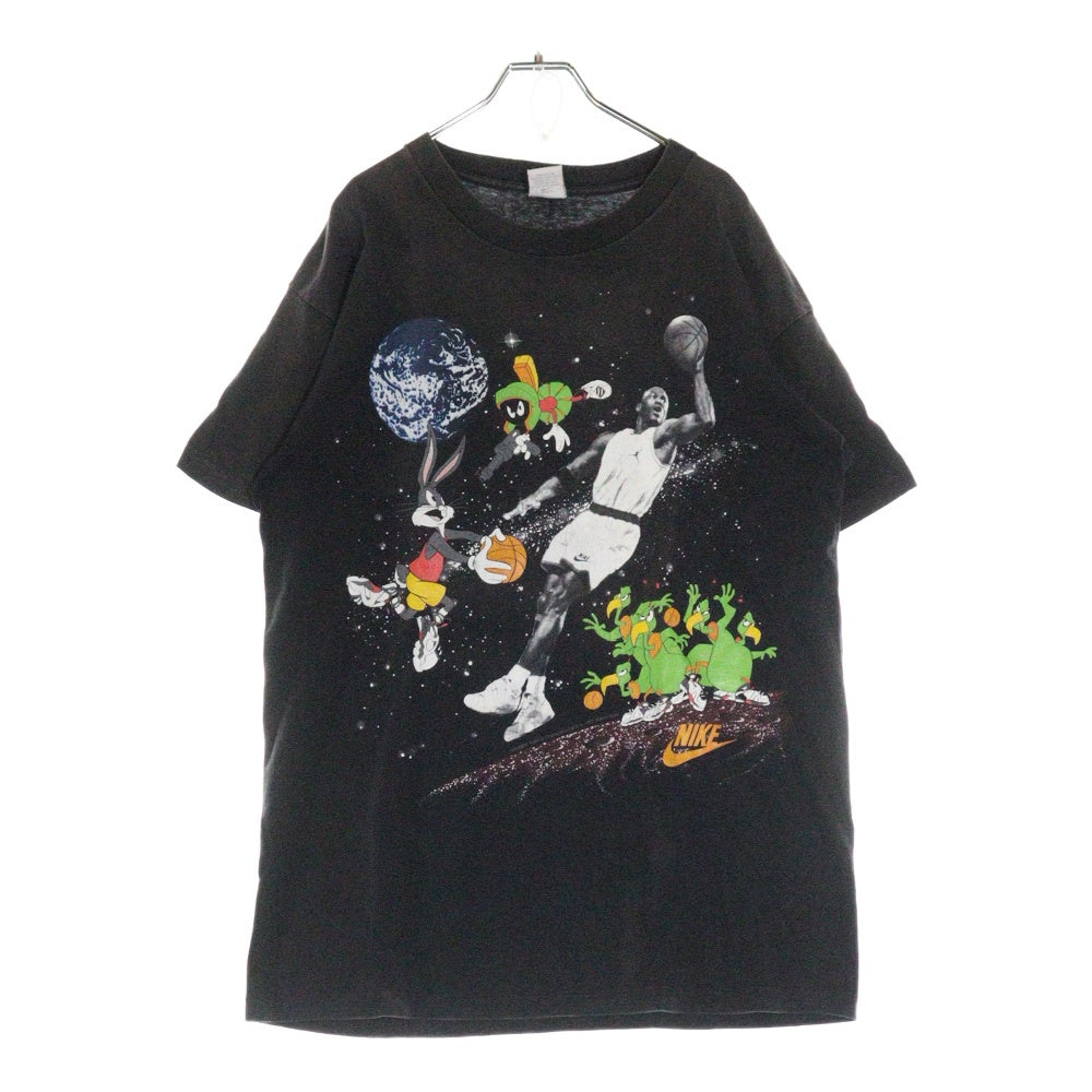 NIKE(ナイキ) 90S LOONEY TUNES SPACE JAM ルーニーテューンズ スペースジャム 両面プリント 半袖Tシャツ ブラック