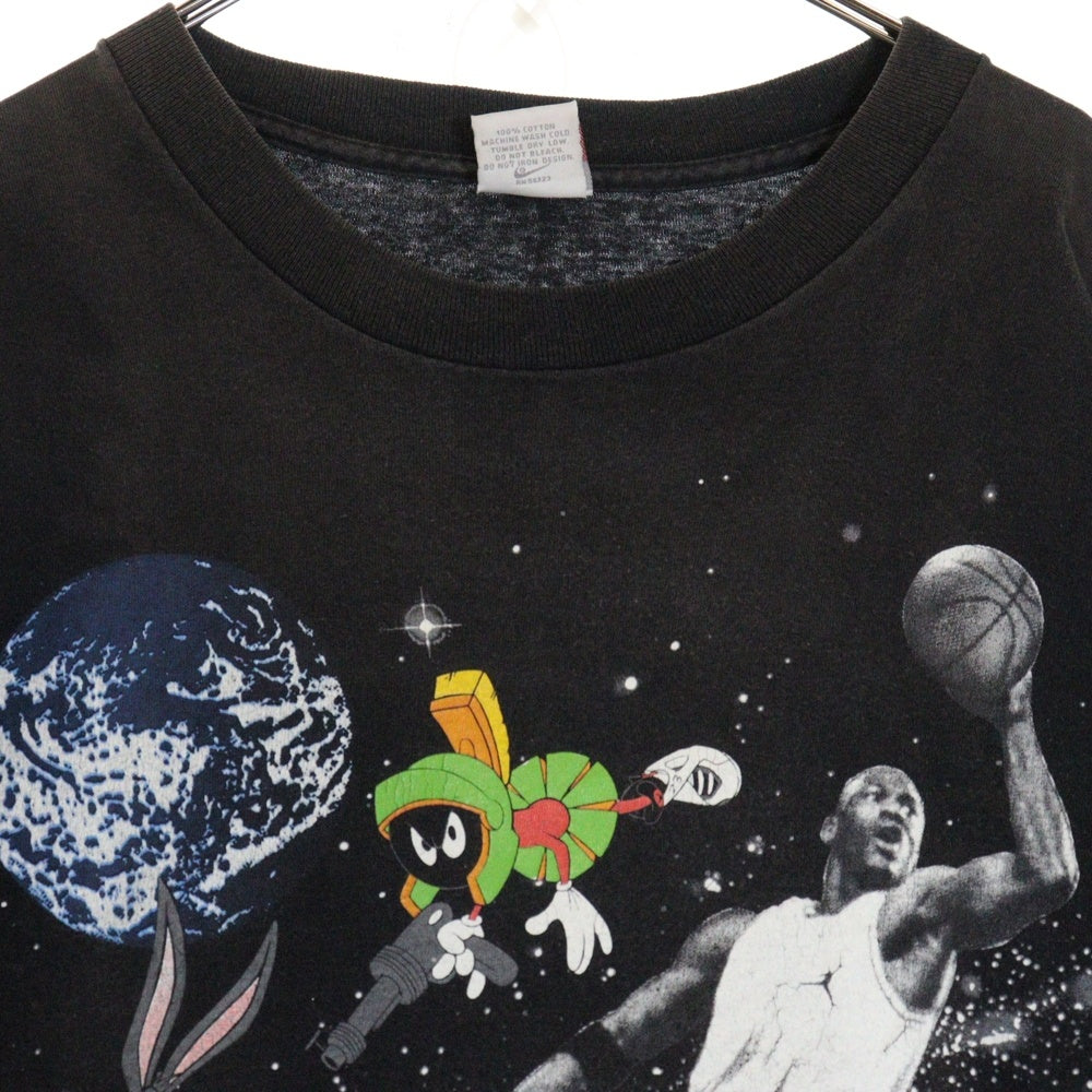 NIKE(ナイキ) 90S LOONEY TUNES SPACE JAM ルーニーテューンズ スペースジャム 両面プリント 半袖Tシャツ ブラック