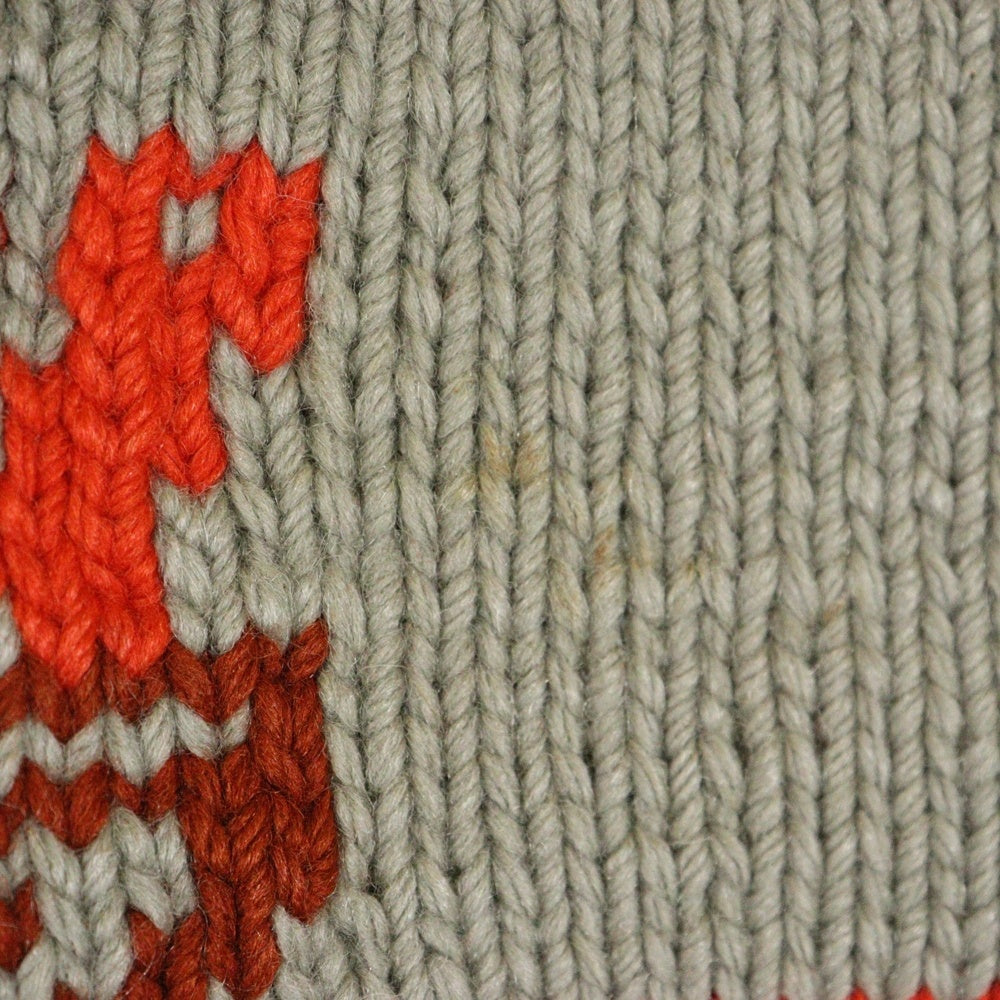 VINTAGE(ヴィンテージ) 60S COWICHAN WOOL JACKE TOTEM POLE LIGHTNINGジップ サンダーバード トーテムポール カウチンセーター グレー