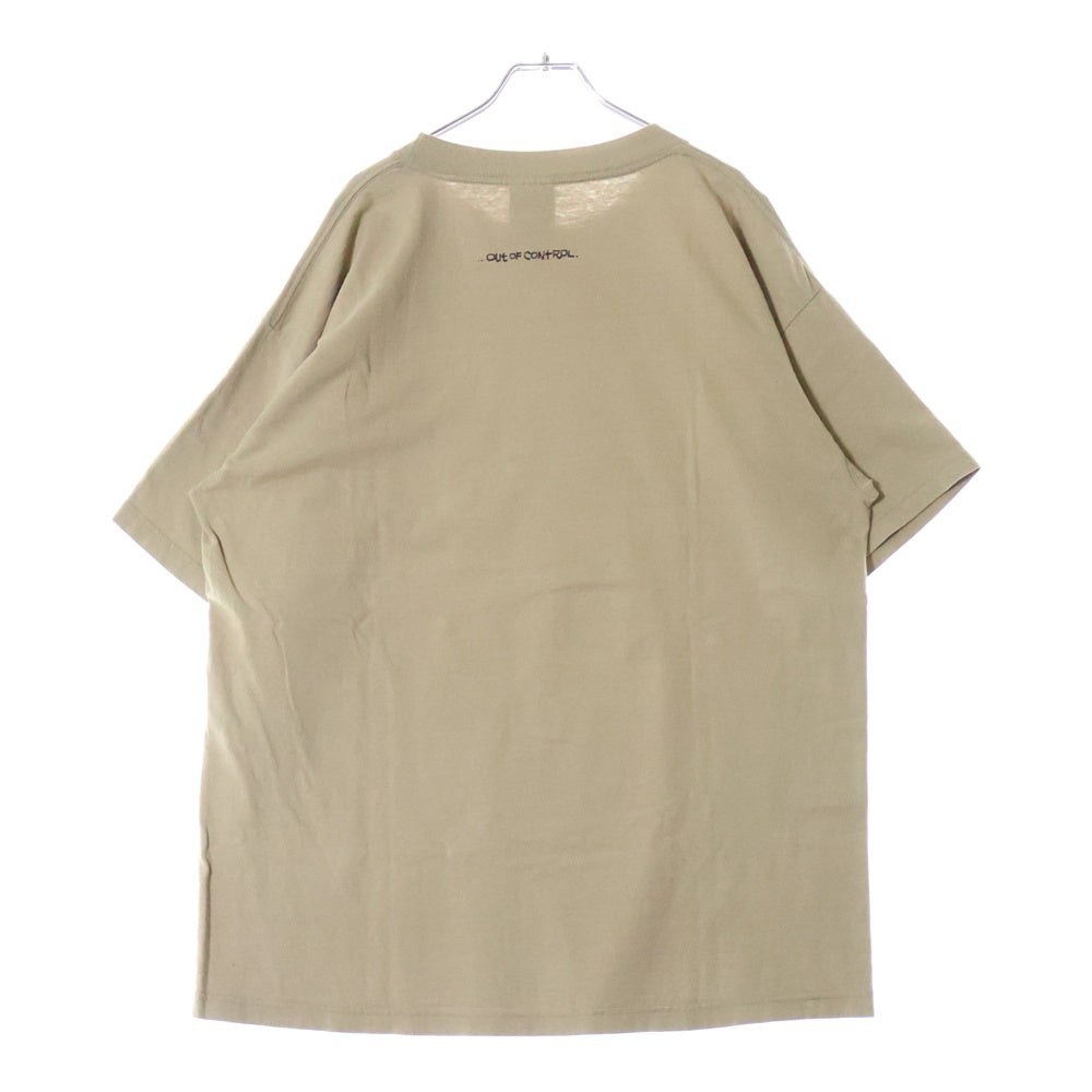 VINTAGE(ヴィンテージ) 90s PEARL JAM 1995 OUT OF CONTROL NATURAL TEE パールジャム 両面プリント半袖Tシャツ カットソー ブラウン