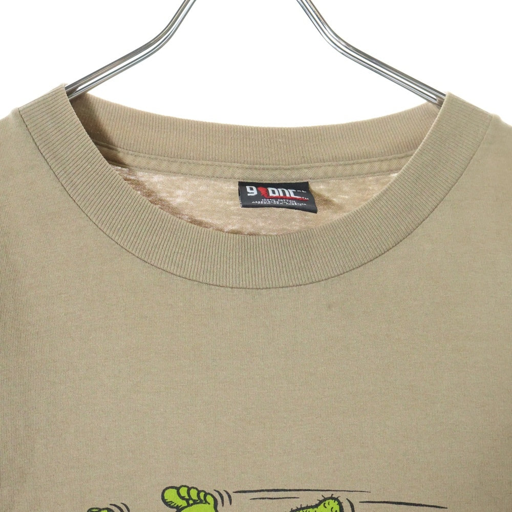 VINTAGE(ヴィンテージ) 90s PEARL JAM 1995 OUT OF CONTROL NATURAL TEE パールジャム 両面プリント半袖Tシャツ カットソー ブラウン