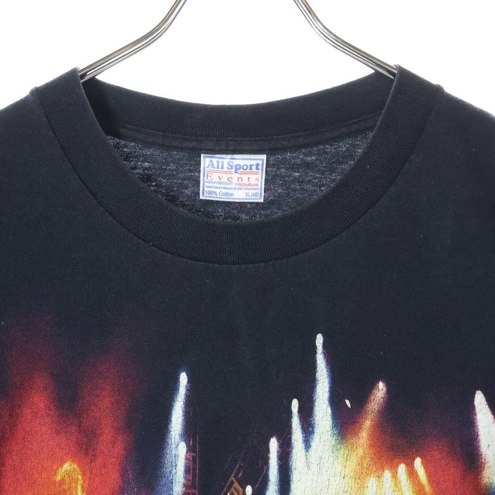 VINTAGE(ヴィンテージ) 00s KISS 2000 I WAS THERE TEE 両面プリント半袖Tシャツ カットソー ブラック