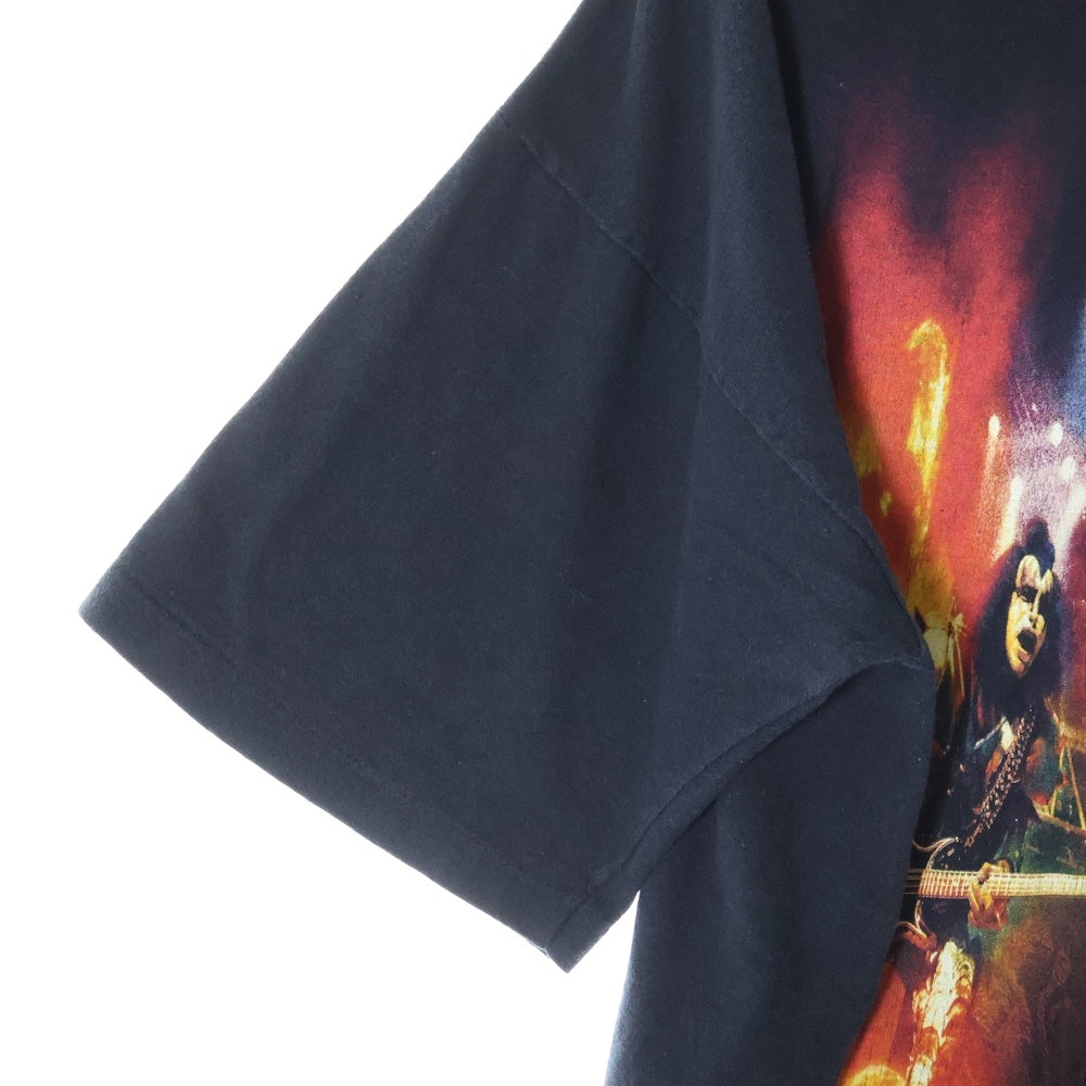 VINTAGE(ヴィンテージ) 00s KISS 2000 I WAS THERE TEE 両面プリント半袖Tシャツ カットソー ブラック