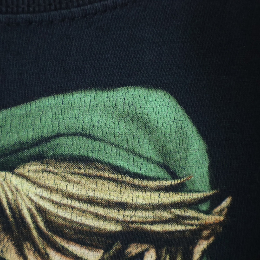 VINTAGE(ヴィンテージ) 00s THE LEGEND OF ZELDA OCARINA OF TIME ゼルダの伝説 リンク 両面プリント半袖Tシャツ カットソー ネイビー