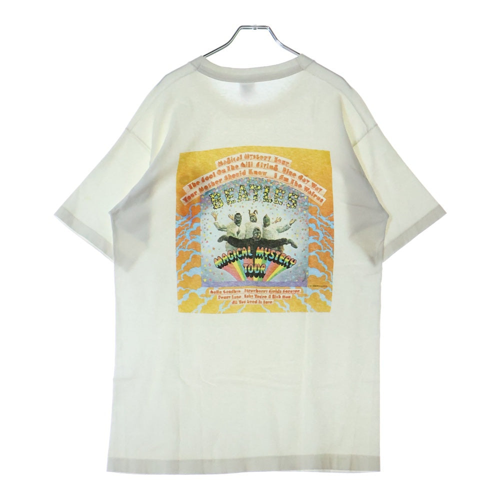 VINTAGE(ヴィンテージ) 90s THE BEATLES MAGICAL MYSTERY TOUR TEE ザ ビートルズ 両面プリント半袖Tシャツ カットソー ホワイト
