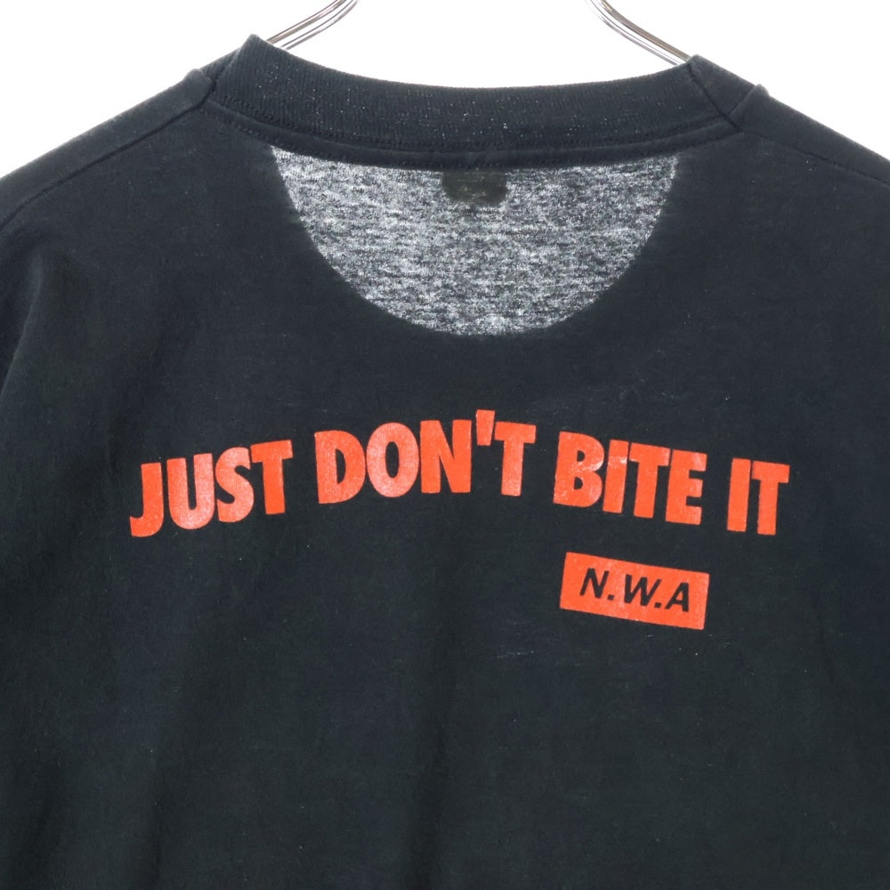 VINTAGE(ヴィンテージ) 90s NWA TEE ラップ 両面プリント半袖Tシャツ カットソー ブラック