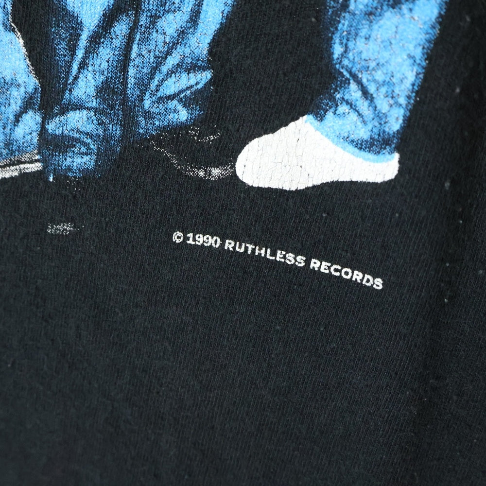 VINTAGE(ヴィンテージ) 90s NWA TEE ラップ 両面プリント半袖Tシャツ カットソー ブラック