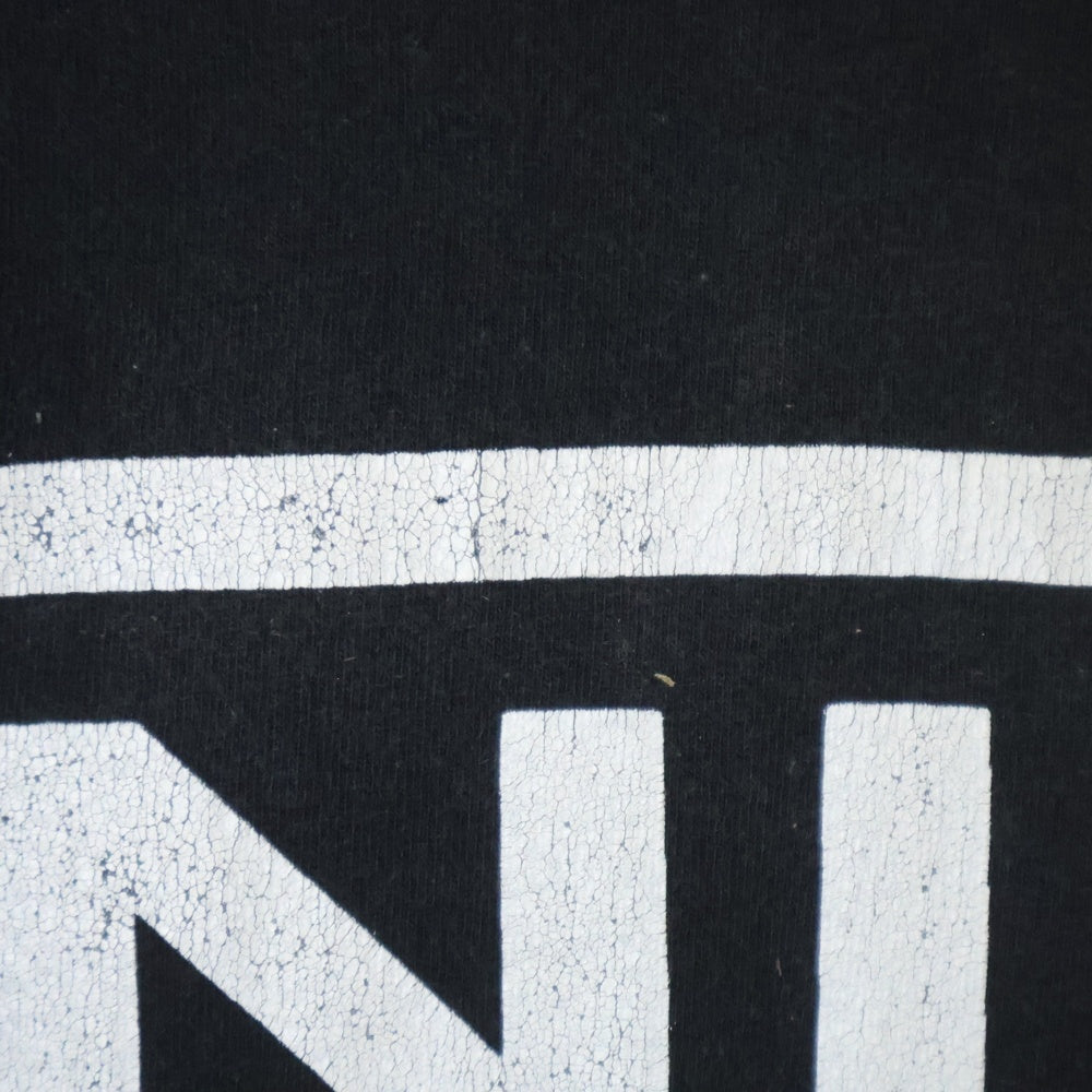 VINTAGE(ヴィンテージ) 90S NINE INCH NAILS BOOTLEG ナインインチネイルズ ブートレグ 両面プリント 半袖Tシャツ カットソー ブラック