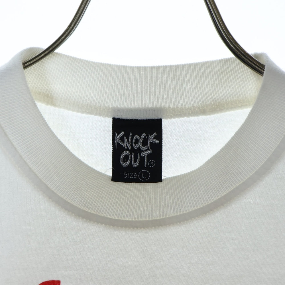 VINTAGE(ヴィンテージ) 90S safe sex is hot sex TEVEN MEISEL グラフィックプリント 半袖Tシャツ ホワイト