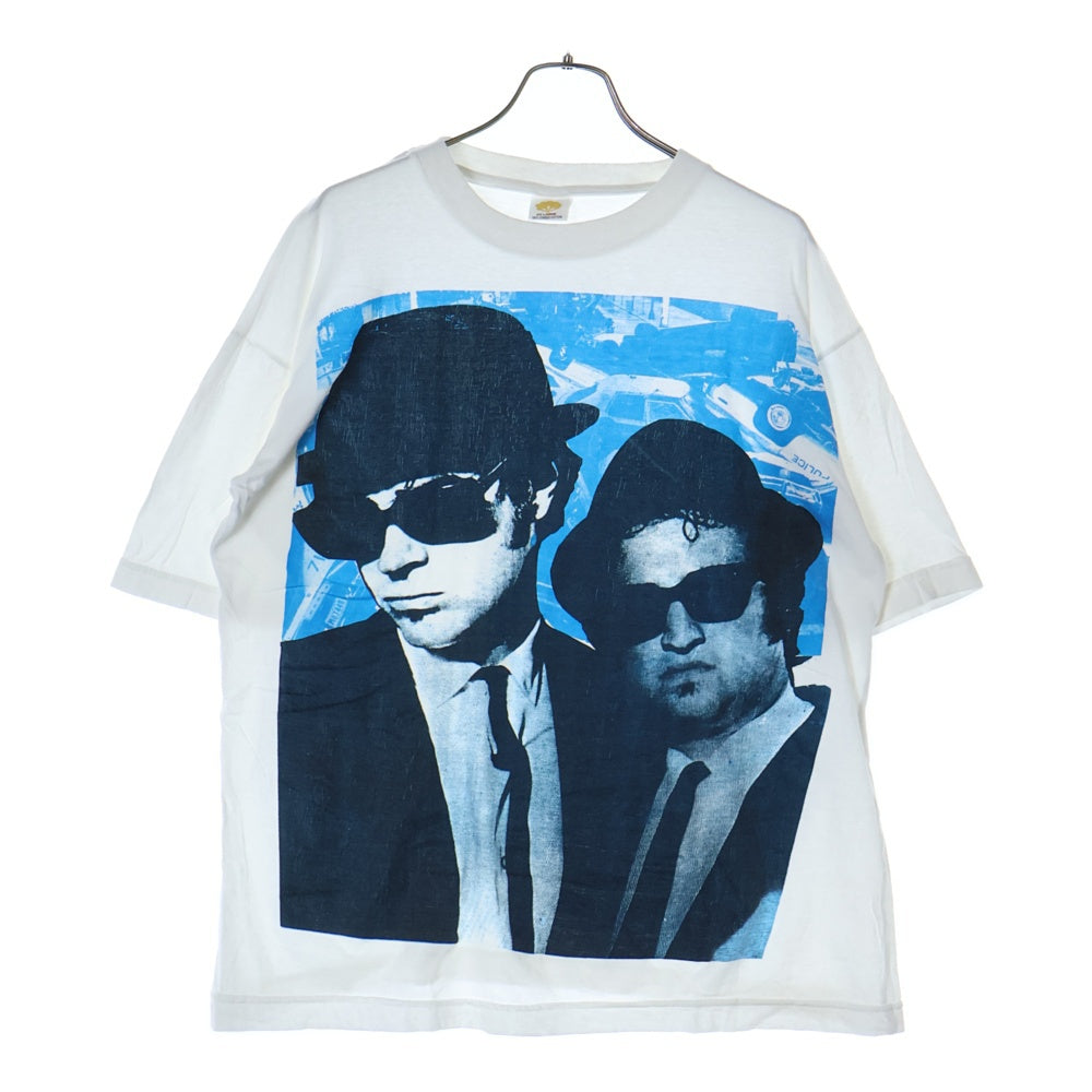 VINTAGE(ヴィンテージ) 90S Blues Brothers ブルースブラザーズ ムービープリント 半袖Tシャツ ホワイト