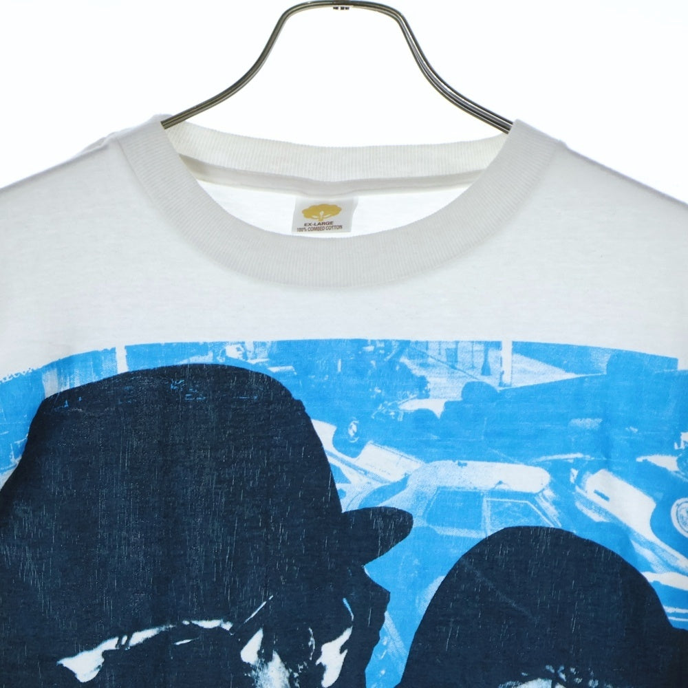 VINTAGE(ヴィンテージ) 90S Blues Brothers ブルースブラザーズ ムービープリント 半袖Tシャツ ホワイト