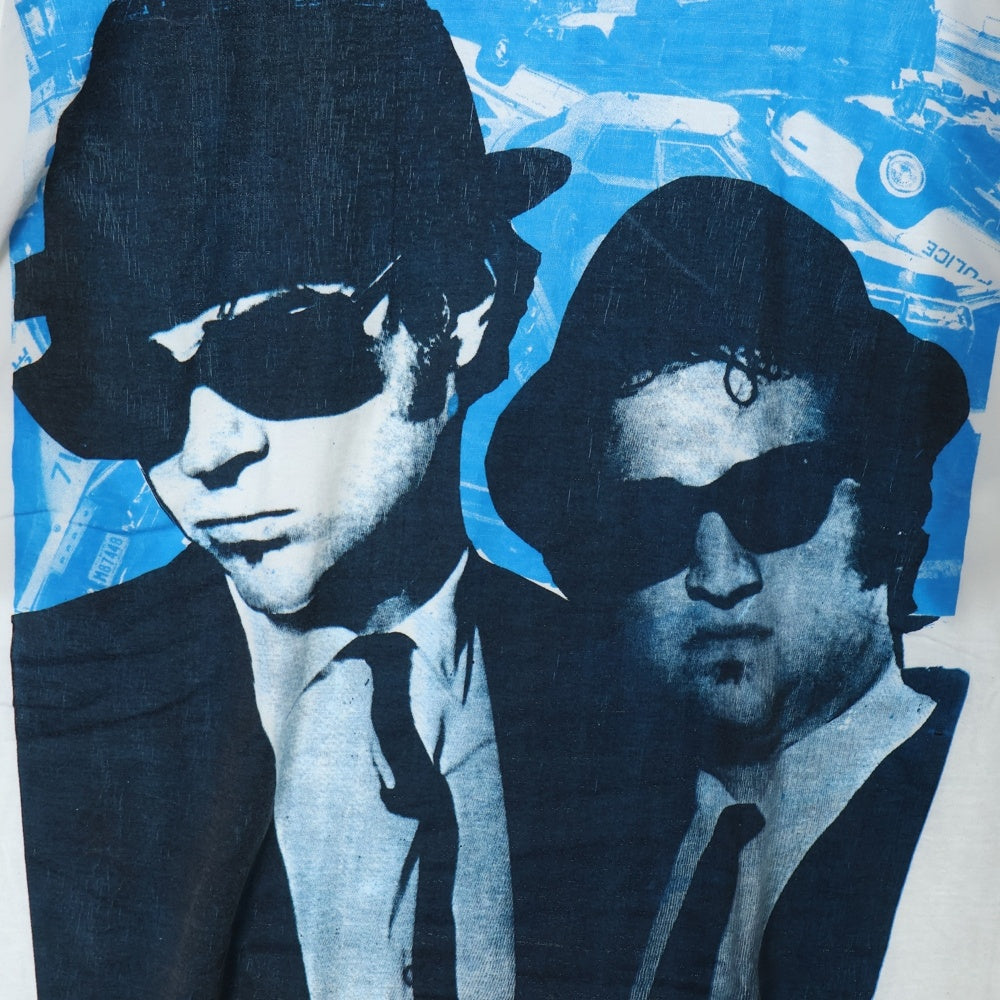 VINTAGE(ヴィンテージ) 90S Blues Brothers ブルースブラザーズ ムービープリント 半袖Tシャツ ホワイト