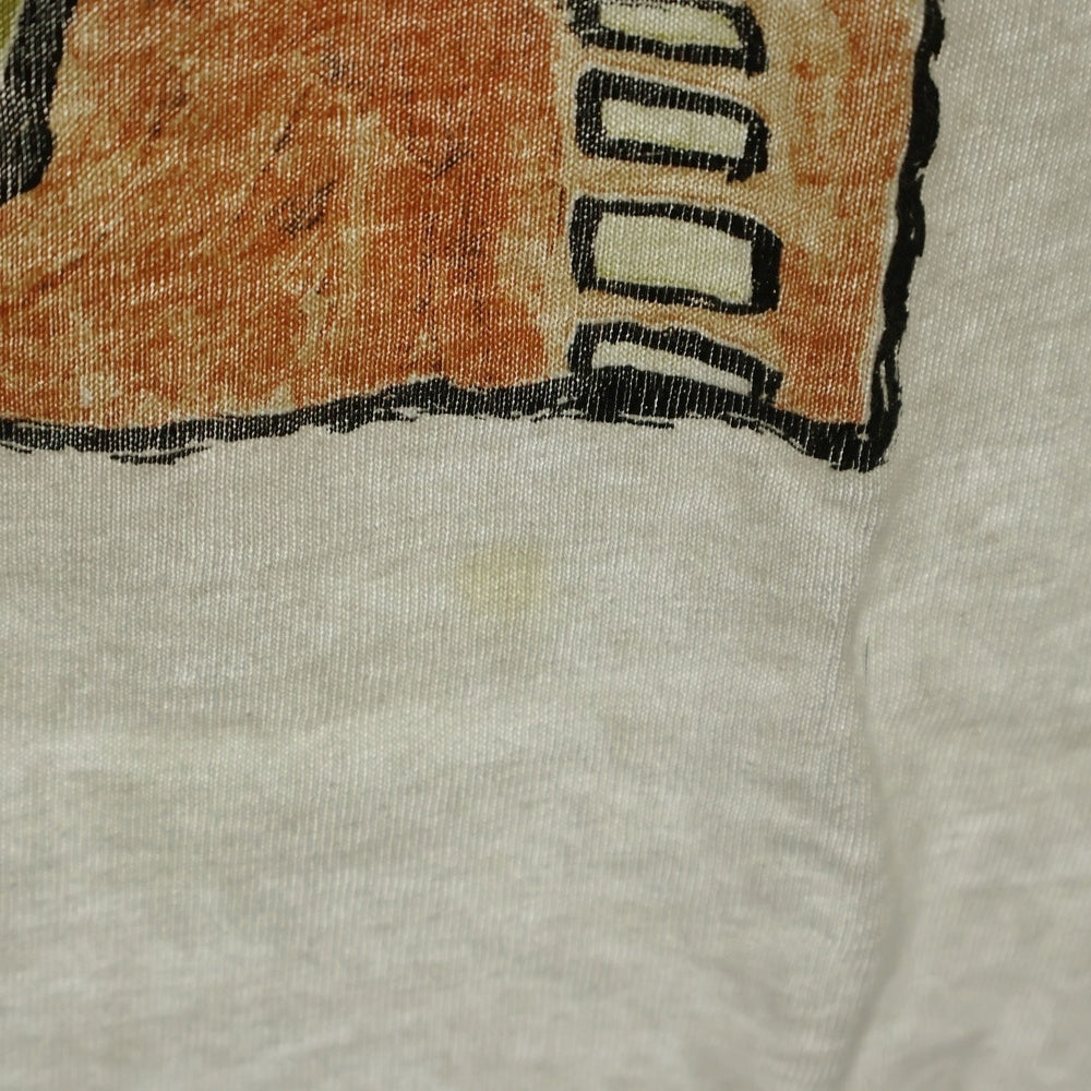 VINTAGE(ヴィンテージ) 80S MEAT PUPPETS ミーツパペッツ 両面プリント 半袖Tシャツ ホワイト