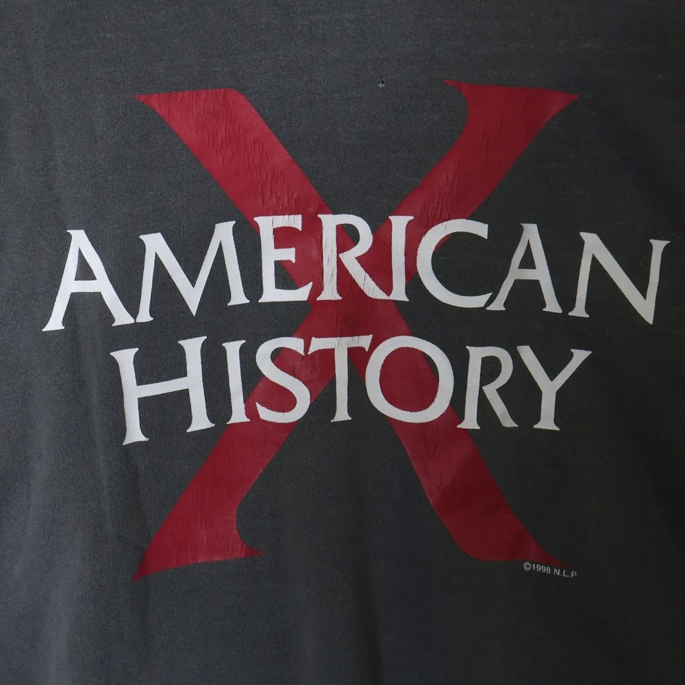 VINTAGE(ヴィンテージ) 90S AMERICAN HISTORY アメリカンヒストリー ムービープリント 半袖Tシャツ ブラック