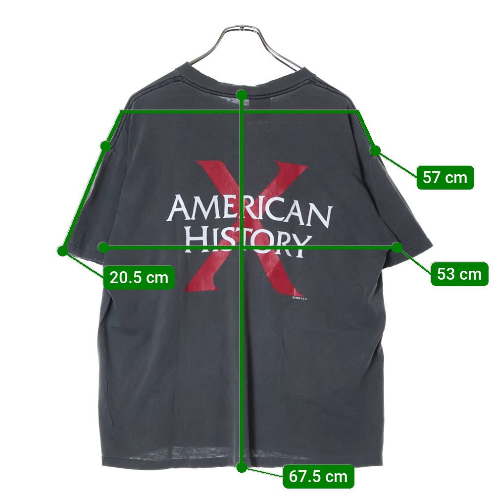 VINTAGE(ヴィンテージ) 90S AMERICAN HISTORY アメリカンヒストリー ムービープリント 半袖Tシャツ ブラック