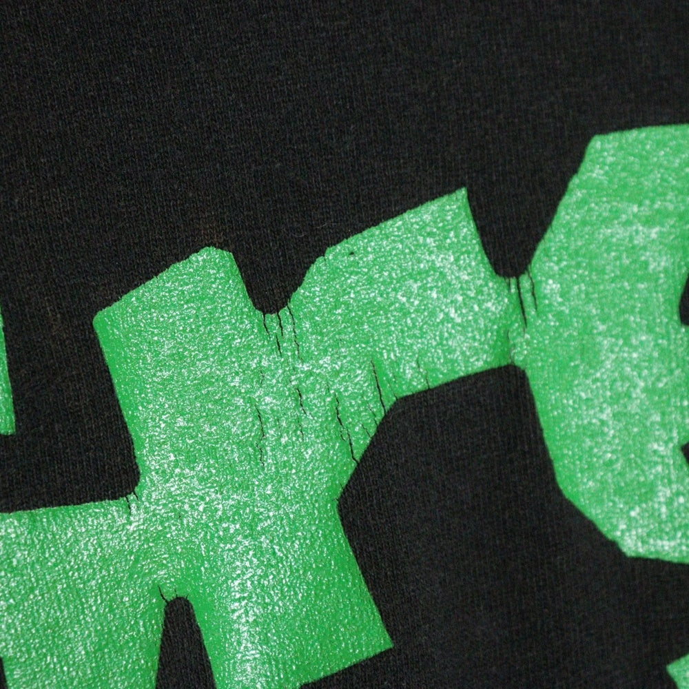 VINTAGE(ヴィンテージ) 90S GREEN DAY PULLING TEETH グリーンデイ 両面プリント ロングスリーブ 長袖Tシャツ ブラック