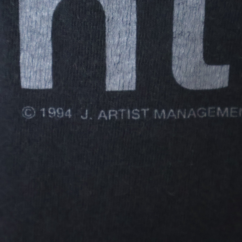 VINTAGE(ヴィンテージ) 90S NINE INCH NAILS the downward spiral 1994 ナインインチネイルズ ダウンワードスパイラル ロングスリーブ 長袖Tシャツ ブラック