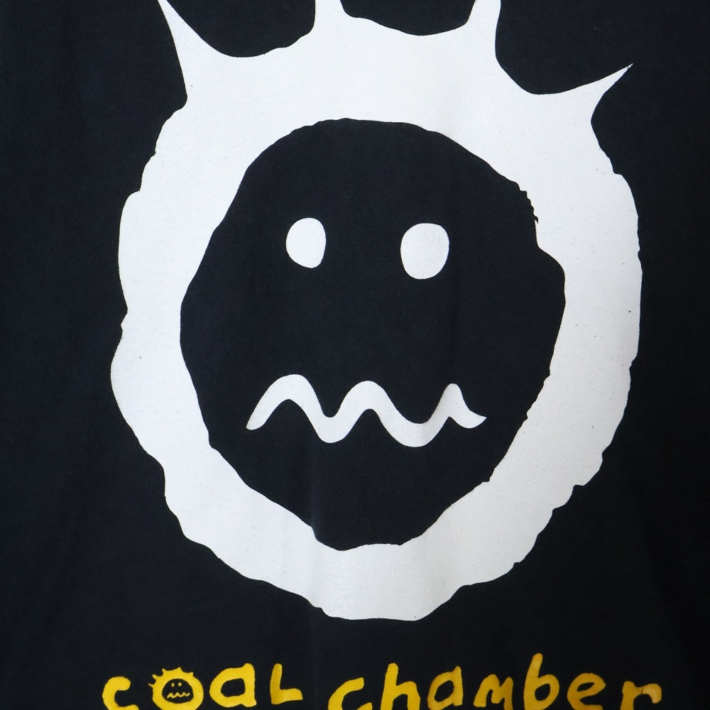 VINTAGE(ヴィンテージ) 90S coal chamber コールチャンバー 両面プリント ロングスリーブ 長袖Tシャツ ブラック
