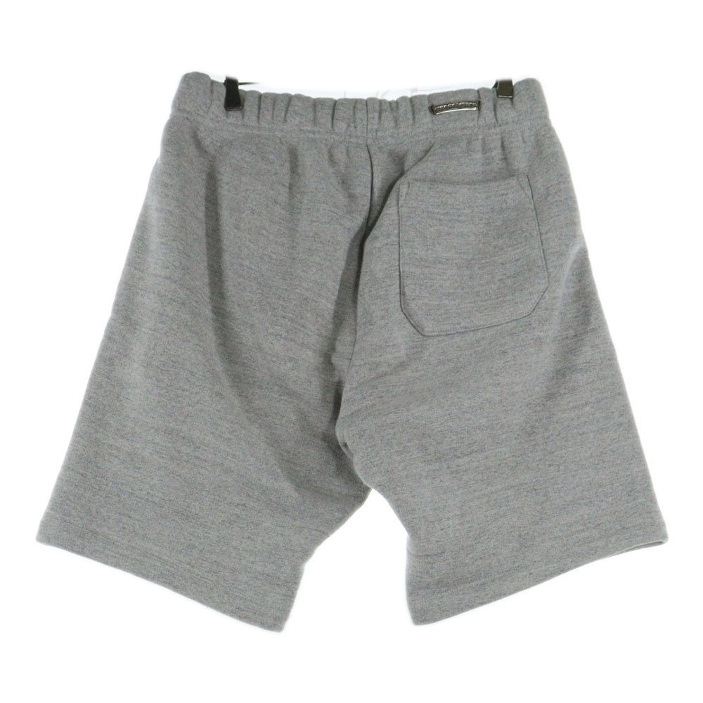 CHROME HEARTS(クロムハーツ) Y NOT 7-11 SHORTS 刺繍ロゴ ハーフ スウェットパンツ グレー