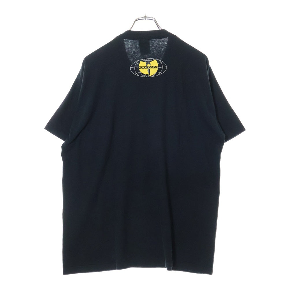 VINTAGE(ヴィンテージ) 90s WU-TANG CLAN ALL MEMBER TEE ウータンクラン 両面プリント 半袖Tシャツ カットソー ブラック
