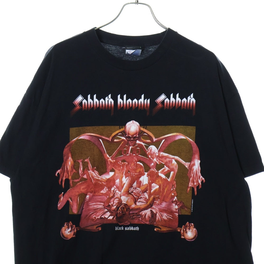 VINTAGE(ヴィンテージ) 00S BLACK SABBATH Sabbath Bloody Sabbath ブラックサバス プリント 半袖Tシャツ ブラック