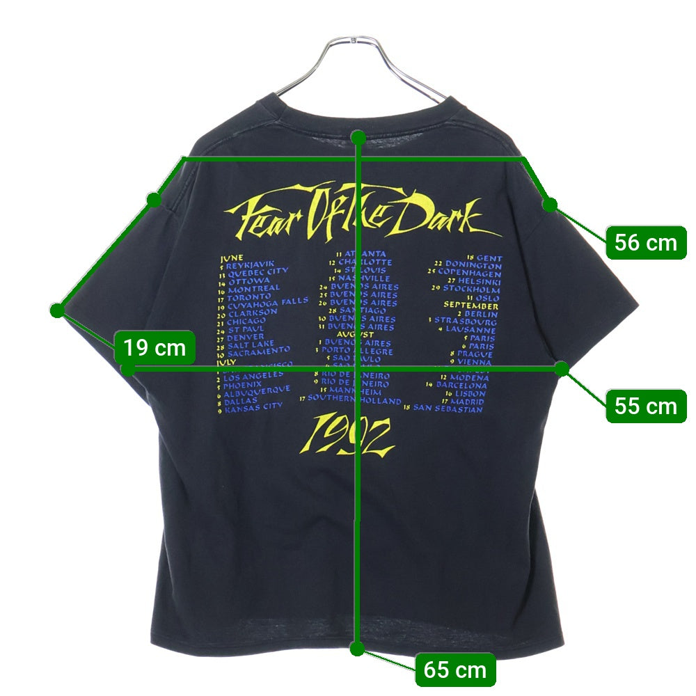 90s　Iron Maiden　アイアンメイデン　ヴィンテージ　USA製　Tee 90s USA製 アイアン メイデン プリント 半袖 Tシャツ L バンド