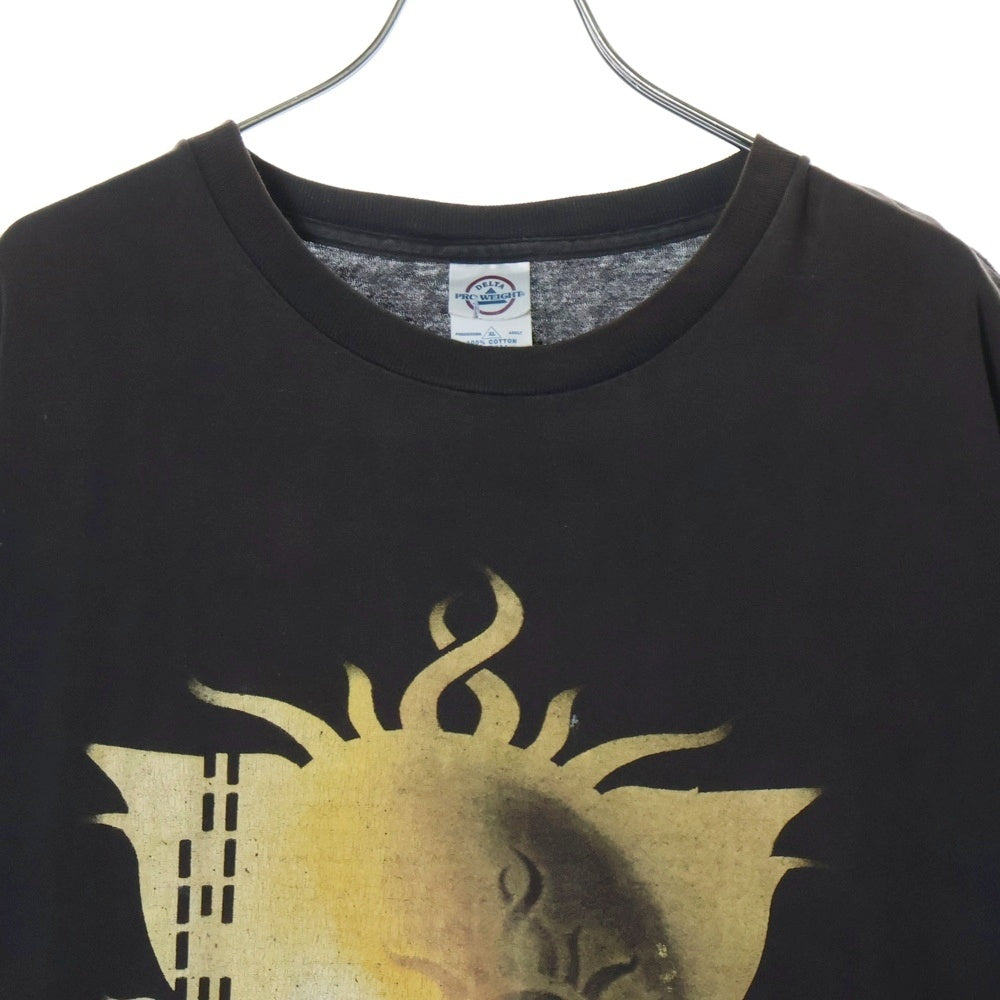 VINTAGE(ヴィンテージ) 00S GODSMACK Faceless Tour 2003 ゴッドスマック 両面プリント 半袖Tシャツ ブラック