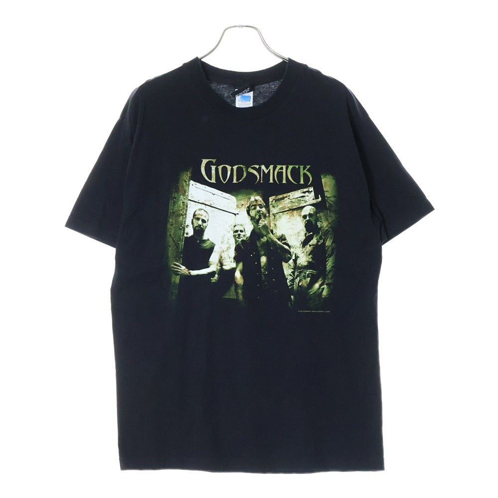 VINTAGE(ヴィンテージ) 00S GODSMACK Awake ゴッドスマック 両面プリント 半袖Tシャツ ブラック