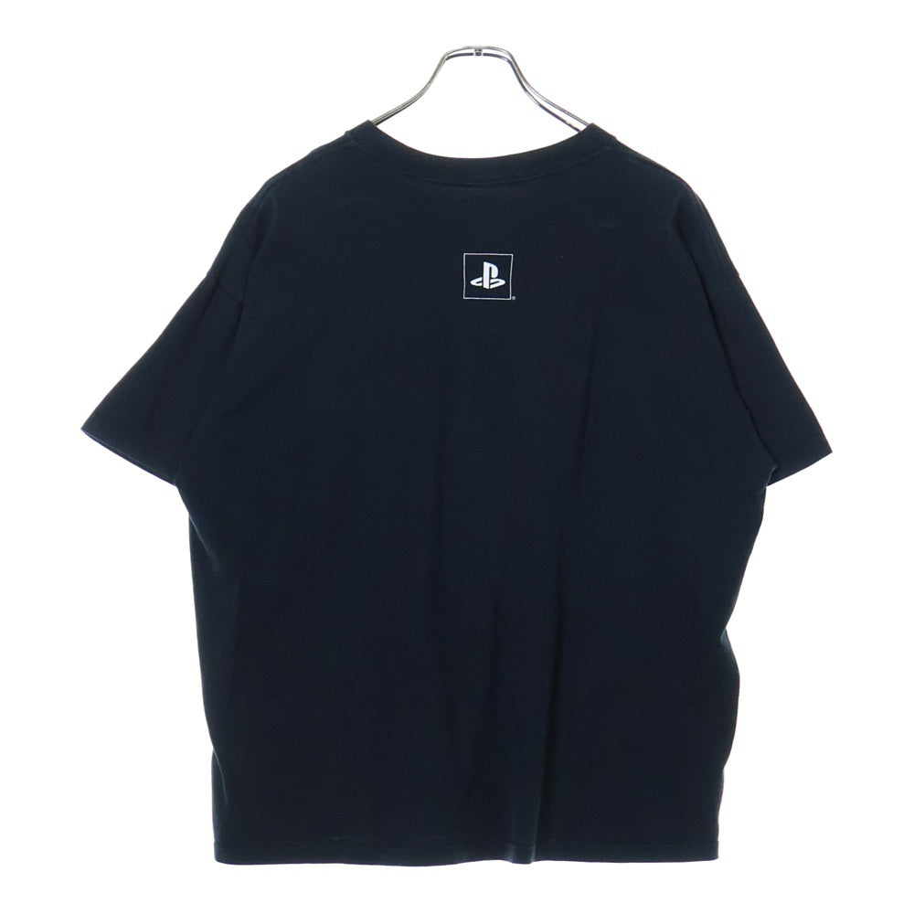 VINTAGE(ヴィンテージ) 00s PlayStation2 プレイステーション2 両面プリント 半袖Tシャツ ブラック