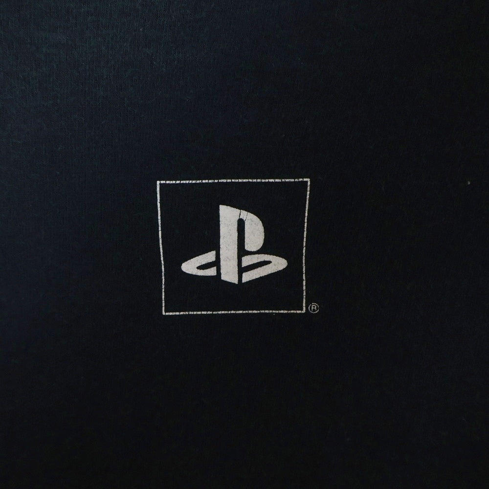 VINTAGE(ヴィンテージ) 00s PlayStation2 プレイステーション2 両面プリント 半袖Tシャツ ブラック