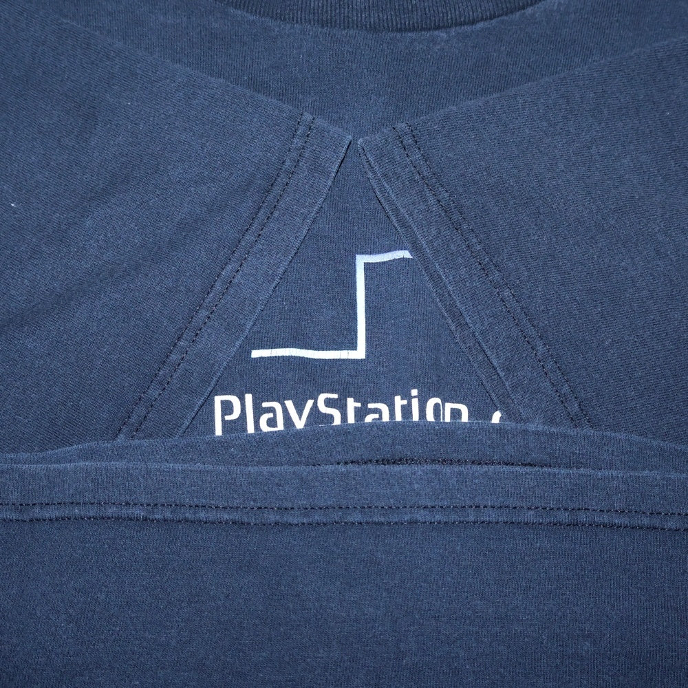 VINTAGE(ヴィンテージ) 00s PlayStation2 プレイステーション2 両面プリント 半袖Tシャツ ブラック