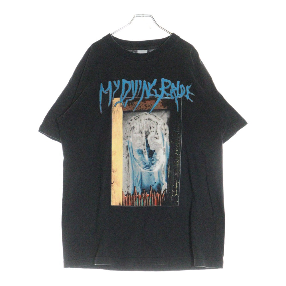 VINTAGE(ヴィンテージ) 90S My Dying Bride TURN LOOSE THE SWANS マイダイイングブライド 両面プリント 半袖Tシャツ ブラック