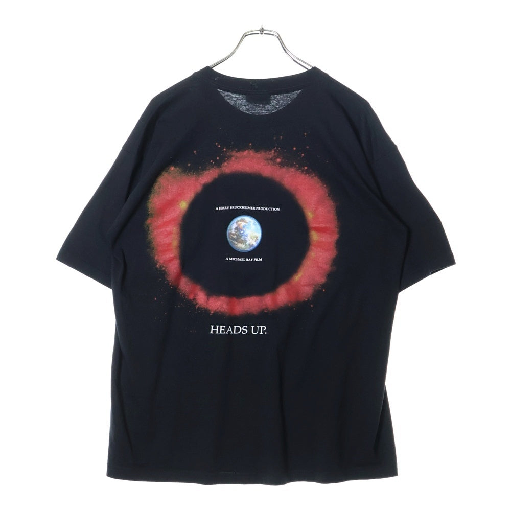 VINTAGE(ヴィンテージ) 90S ARMAGEDDON movie アルマゲドン ムービープリント 半袖Tシャツ ブラック