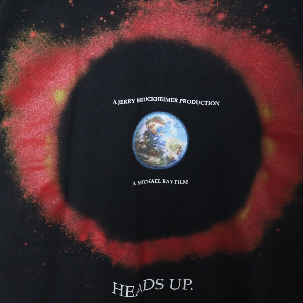 VINTAGE(ヴィンテージ) 90S ARMAGEDDON movie アルマゲドン ムービープリント 半袖Tシャツ ブラック