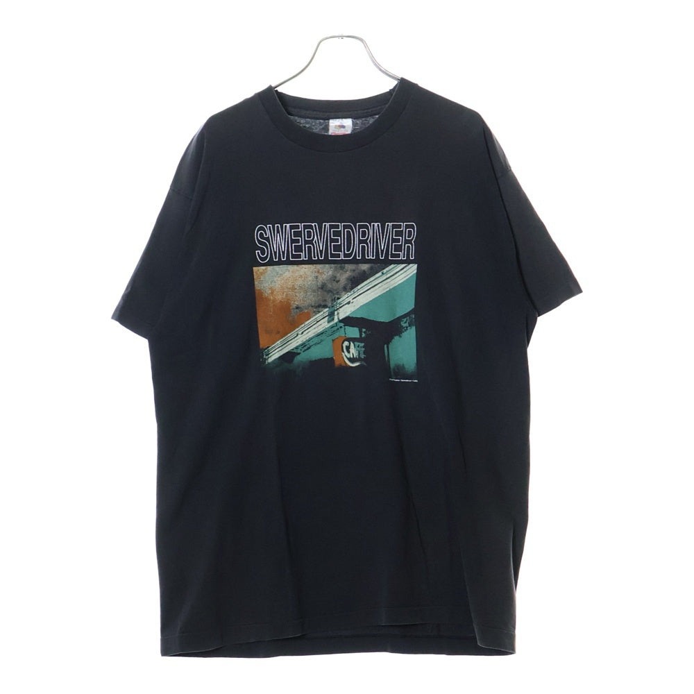 VINTAGE(ヴィンテージ) 90S SWERVEDRIVER スワーヴドライヴァー 両面プリント 半袖Tシャツ ブラック
