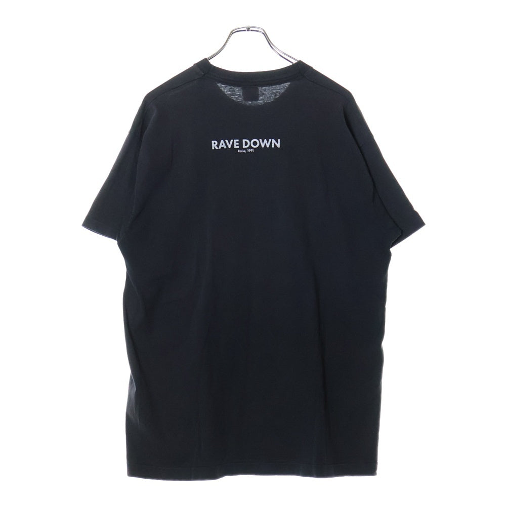VINTAGE(ヴィンテージ) 90S SWERVEDRIVER スワーヴドライヴァー 両面プリント 半袖Tシャツ ブラック