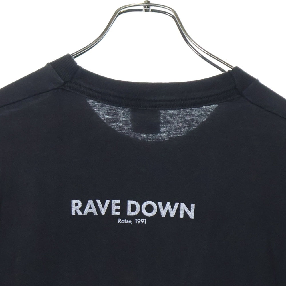 VINTAGE(ヴィンテージ) 90S SWERVEDRIVER スワーヴドライヴァー 両面プリント 半袖Tシャツ ブラック
