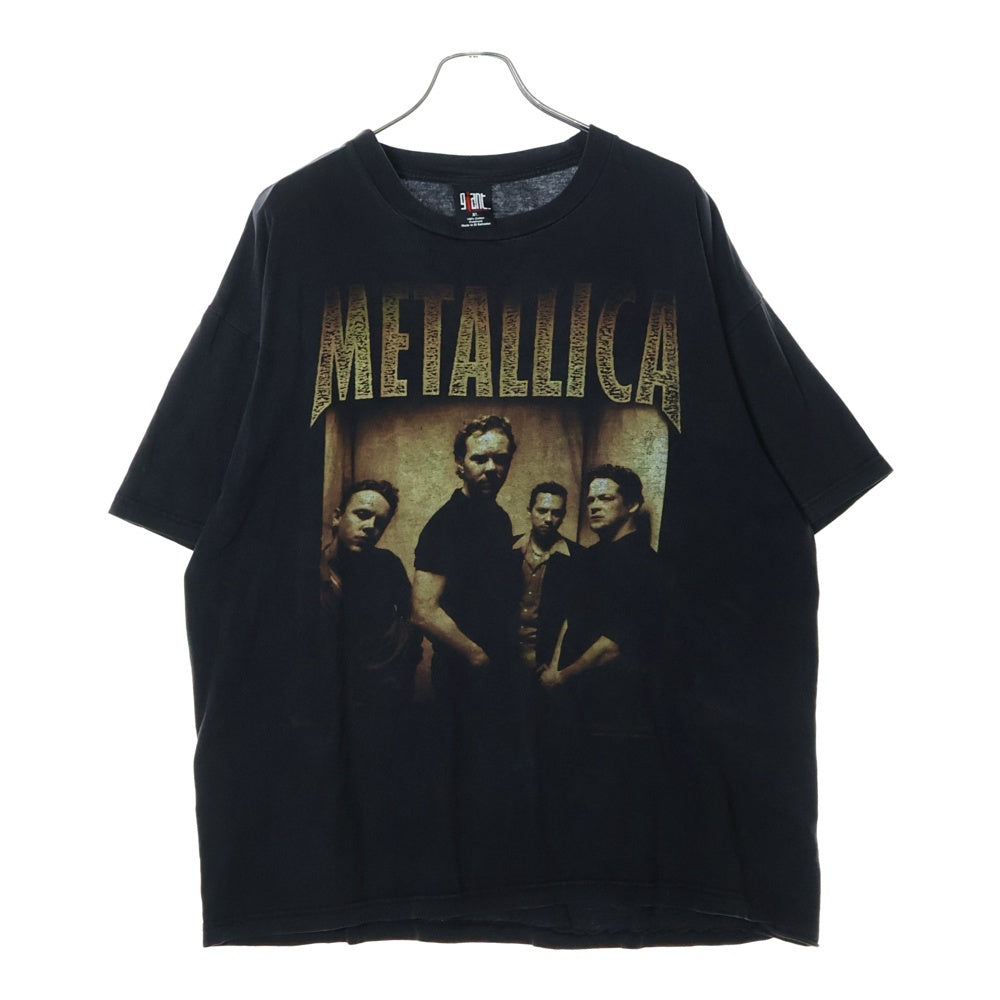 VINTAGE(ヴィンテージ) 90S METALLICA SUMMER 1998 NORTH AMERICA TOUR メタリカ 両面プリント 半袖Tシャツ ブラック