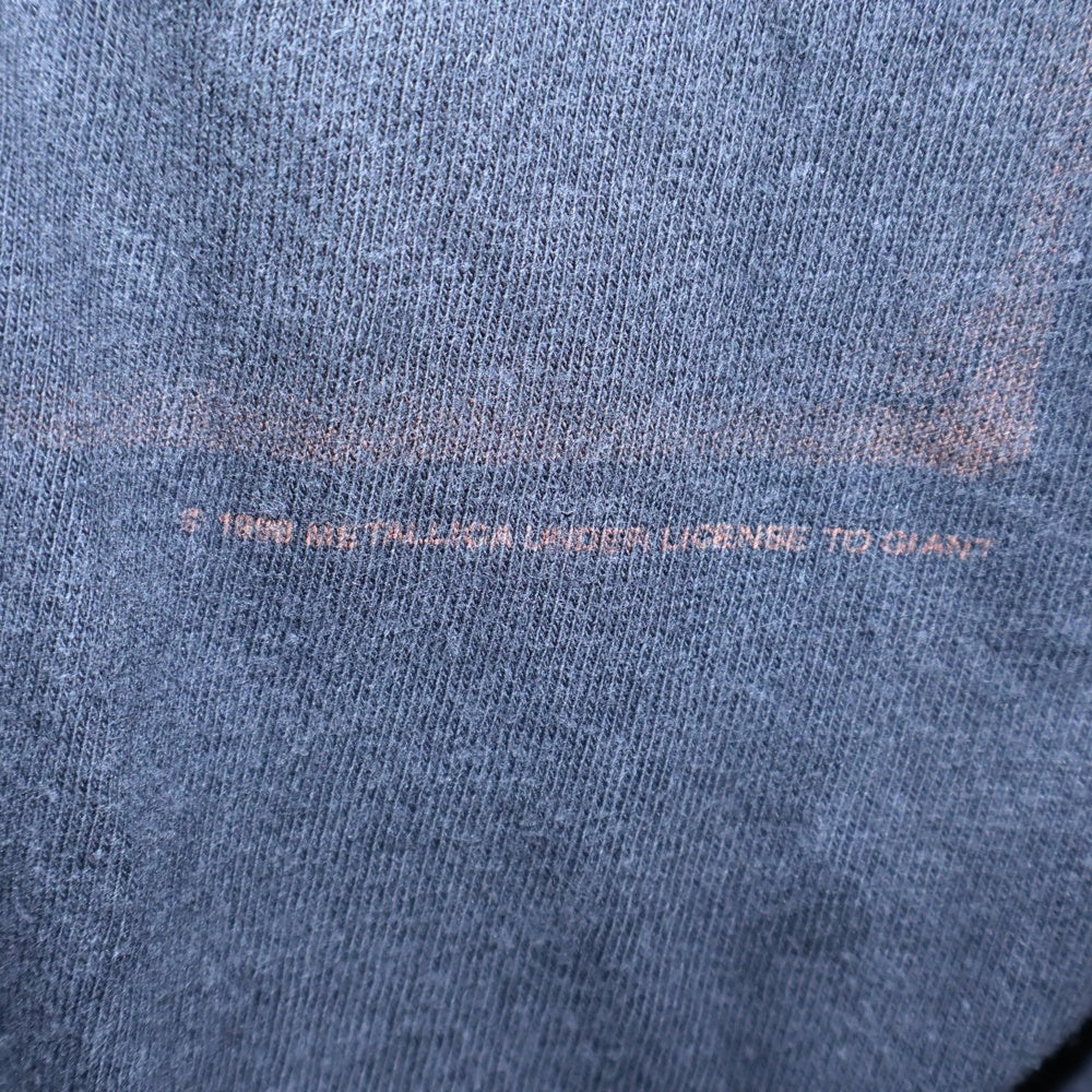 VINTAGE(ヴィンテージ) 90S METALLICA SUMMER 1998 NORTH AMERICA TOUR メタリカ 両面プリント 半袖Tシャツ ブラック