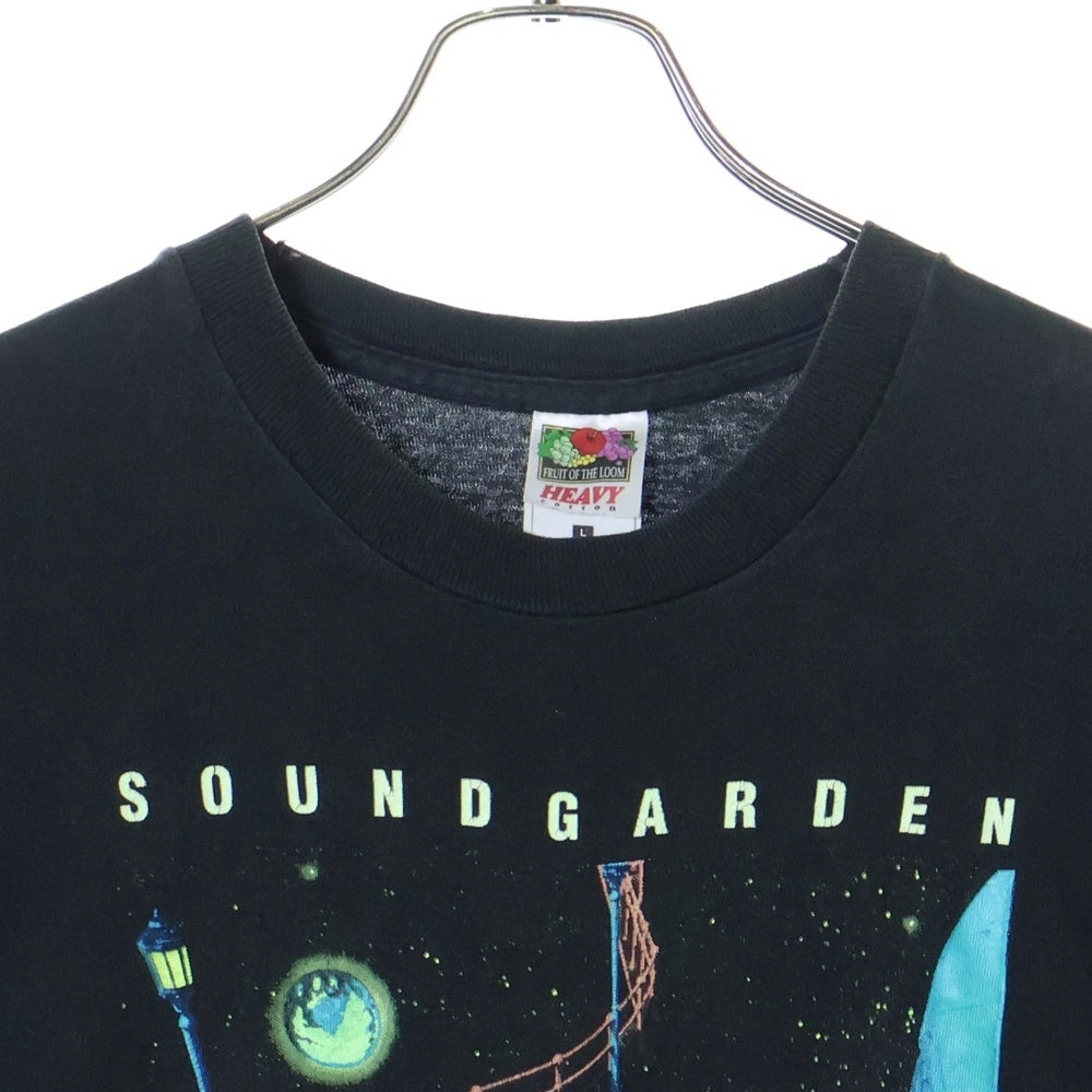 VINTAGE(ヴィンテージ) 90S SOUNDGARDEN SUPERUNKNOWN サウンドガーデン グラフィックプリント 半袖Tシャツ ブラック
