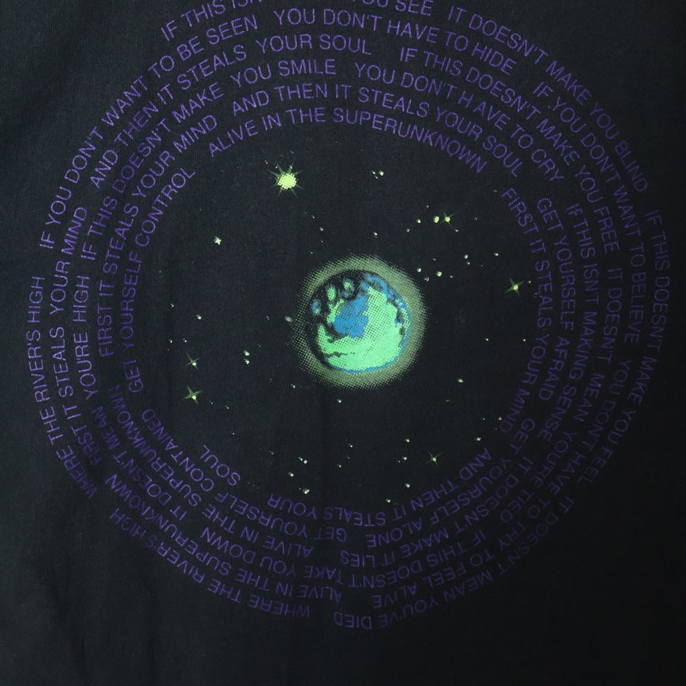 VINTAGE(ヴィンテージ) 90S SOUNDGARDEN SUPERUNKNOWN サウンドガーデン グラフィックプリント 半袖Tシャツ ブラック