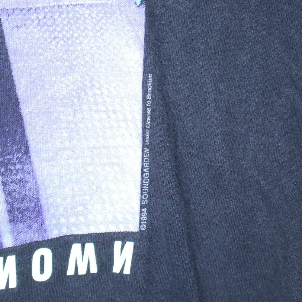 VINTAGE(ヴィンテージ) 90S SOUNDGARDEN SUPERUNKNOWN サウンドガーデン グラフィックプリント 半袖Tシャツ ブラック