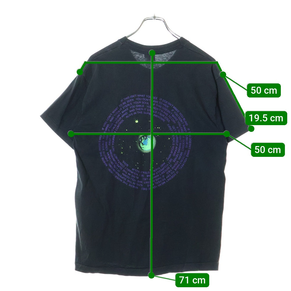 VINTAGE(ヴィンテージ) 90S SOUNDGARDEN SUPERUNKNOWN サウンドガーデン グラフィックプリント 半袖Tシャツ ブラック