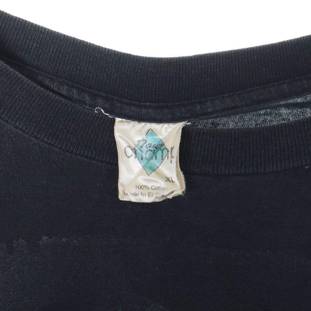 VINTAGE(ヴィンテージ) 90S MEGADETH YOUTHANASIA メガデス 両面プリント 半袖Tシャツ ブラック