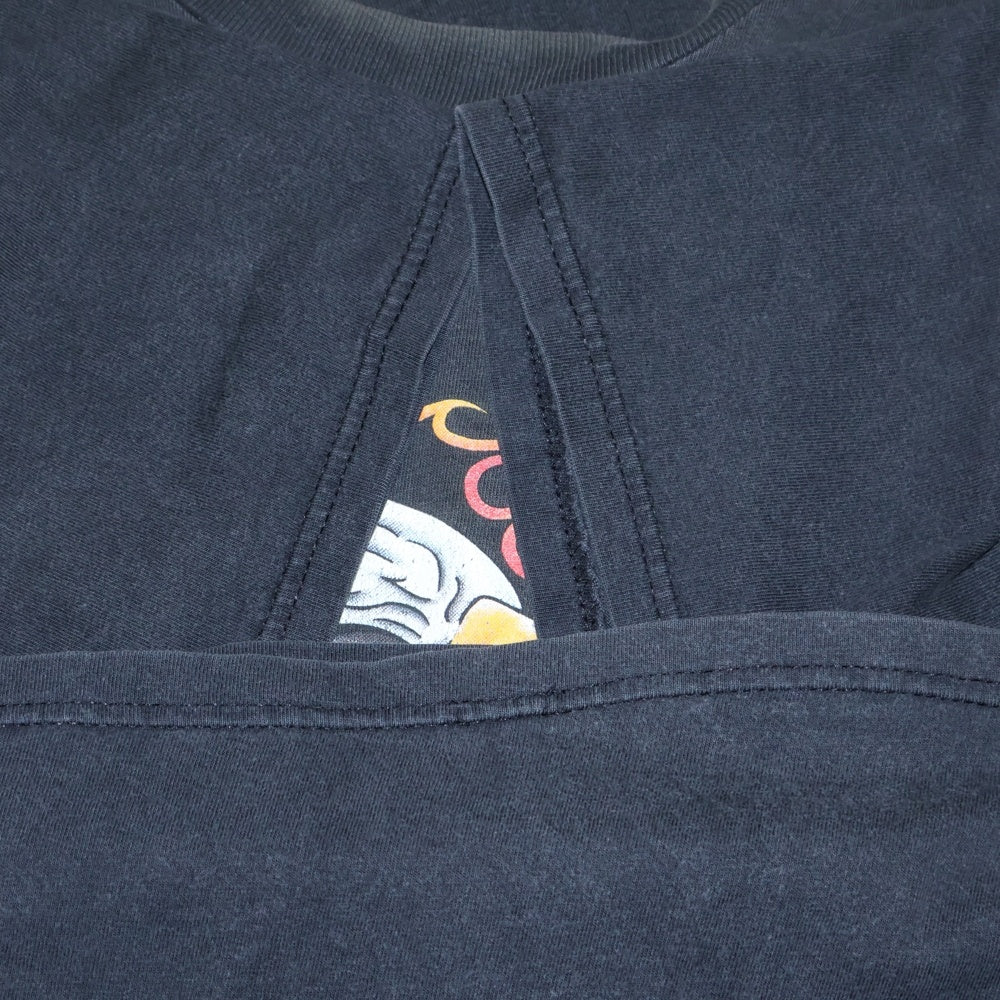 VINTAGE(ヴィンテージ) 90S Harley Davidson ハーレーダビッドソン イーグル フレイムプリント 半袖Tシャツ ブラック