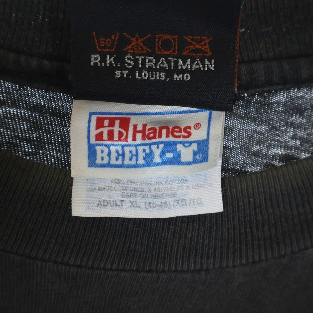 VINTAGE(ヴィンテージ) 90S Harley Davidson ハーレーダビッドソン イーグル フレイムプリント 半袖Tシャツ ブラック