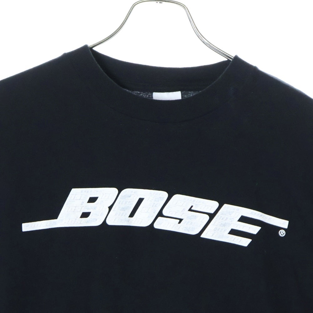 VINTAGE(ヴィンテージ) 90S BOSE LOGO ボーズ ロゴプリント 半袖Tシャツ ブラック