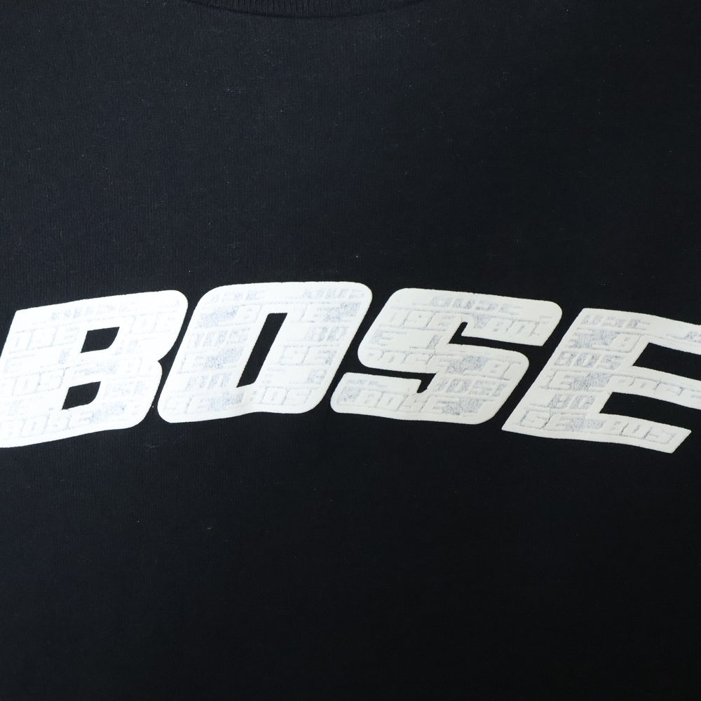 VINTAGE(ヴィンテージ) 90S BOSE LOGO ボーズ ロゴプリント 半袖Tシャツ ブラック