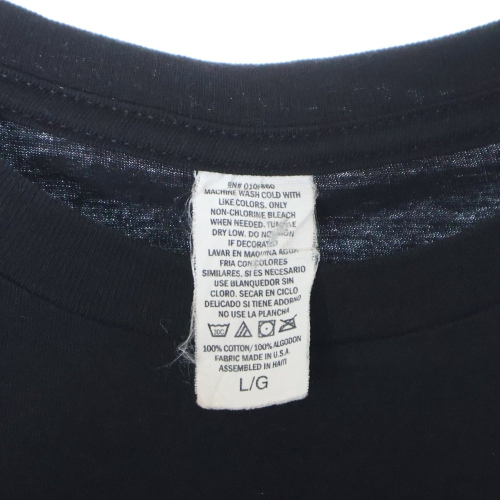 VINTAGE(ヴィンテージ) 00S NINE INCH NAILS LIVE WITH TEETH BOX LOGO 2006 ナインインチネイルズ 両面プリント 半袖Tシャツ ブラック