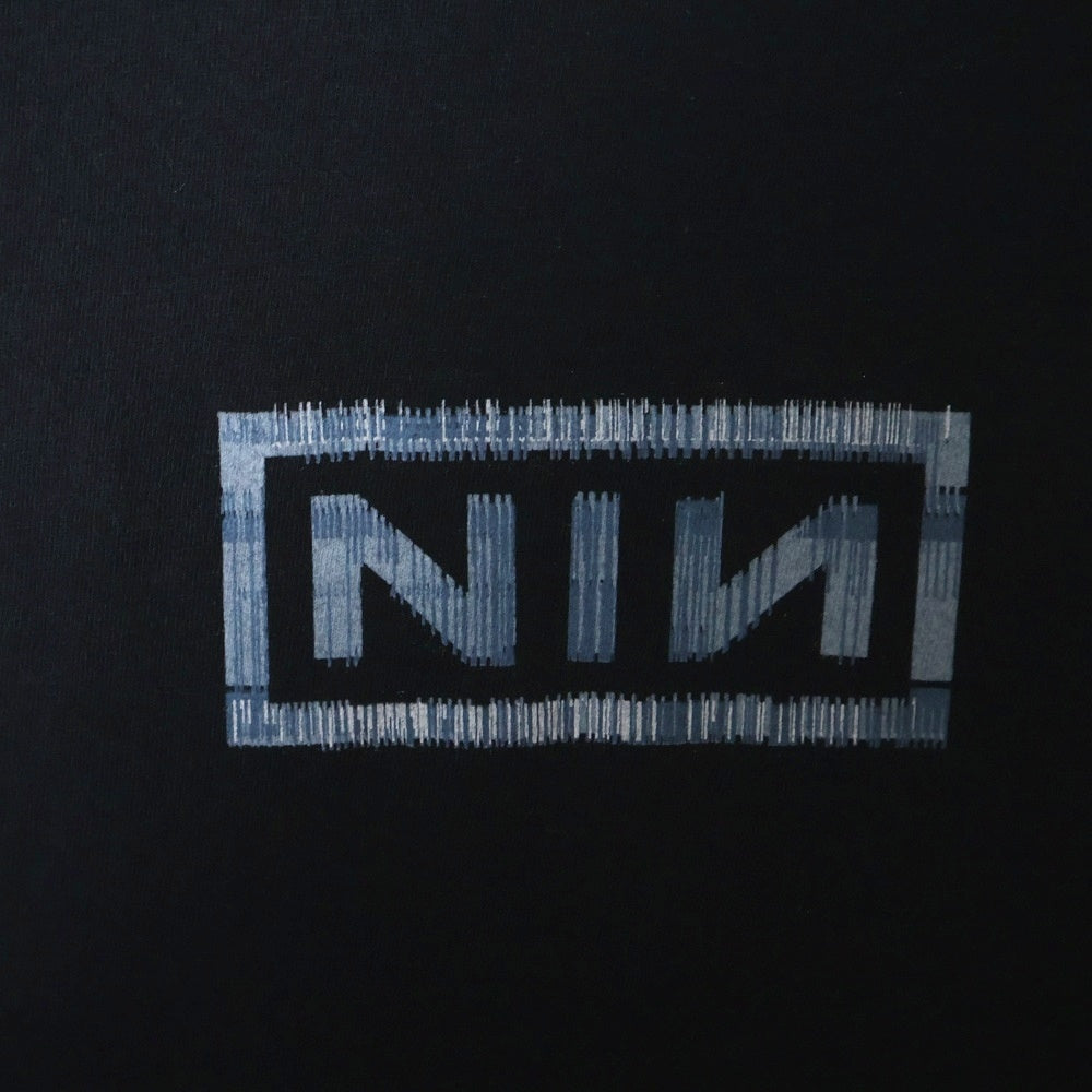 VINTAGE(ヴィンテージ) 00S NINE INCH NAILS LIVE WITH TEETH BOX LOGO 2006 ナインインチネイルズ 両面プリント 半袖Tシャツ ブラック